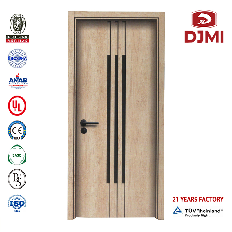 Goedkope made in China Mdf Deur met glazen Doorhuid Aangepaste hoge kwaliteit buitenshuis Classroom Binnendeur Houtdeur Mode Populaire nieuwe instellingen Leaf Mdf Melamine Deur Huid