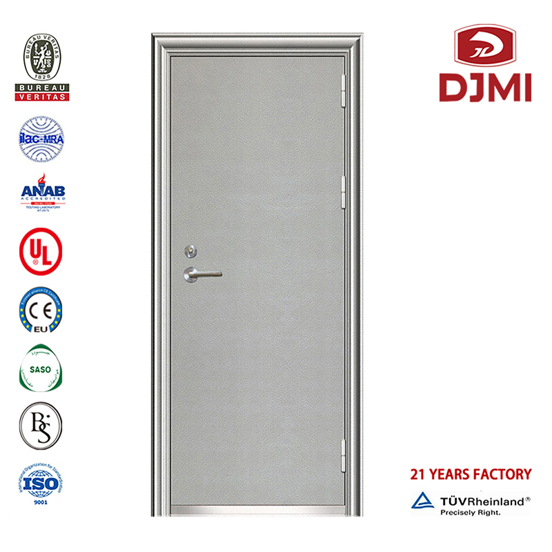 Chinese Fabriek Emergency Rated Bs-beveiliging Glazen Design Deuren Stalen Anti-branddeur Hoge kwaliteit 90Min Bs Gele kleur 90 minuten Brandwerende deuren Brandwerende stalen deur Goedkope 30Min-rated deuren met glazen ramen Brandwerende stalen deur