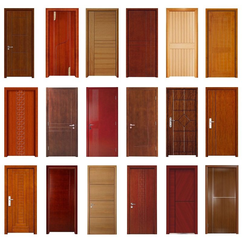 Goedkope deuren 1 uur brandwerende geluiddichte houten deur Aangepast Koop houten lobby Toegangsdeur Gelamineerde binnenste branddeuren Nieuwe instellingen Gelamineerde hoofdpoortdeur 90 minuten op maat gemaakte branddeuren