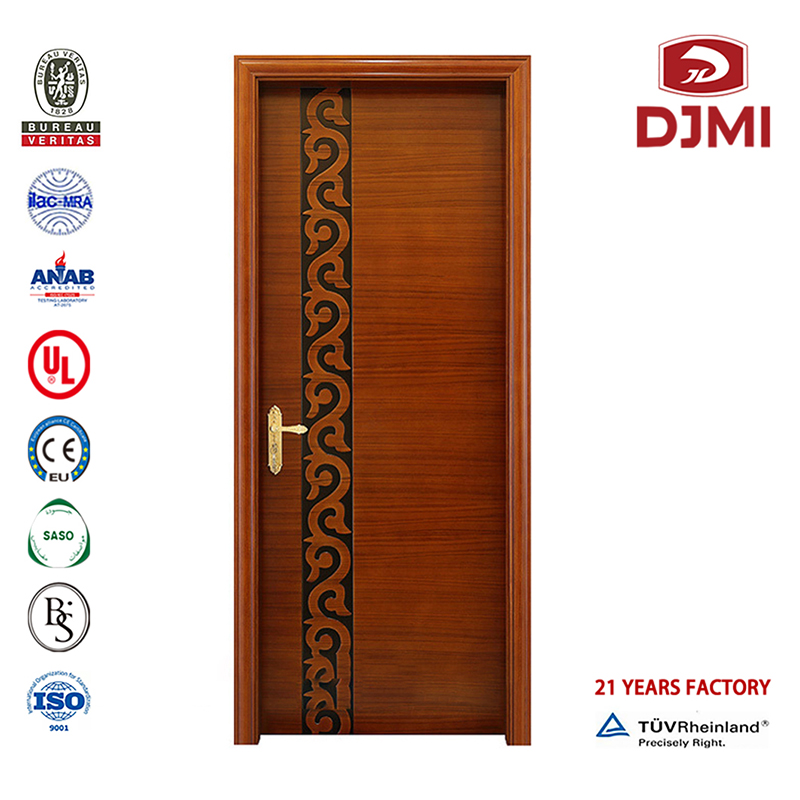 Standaard brandwerende houten hoofdmodellen Hotel vuurvaste deur Chinese carving stijl Hoge kwaliteit en standaard 90 minuten vuur Massief houten voorkant Hotelkamer Houten deur Goedkope Amerikaans goedgekeurd houtbewijs Singapore Hotelkamer Brand houten deur