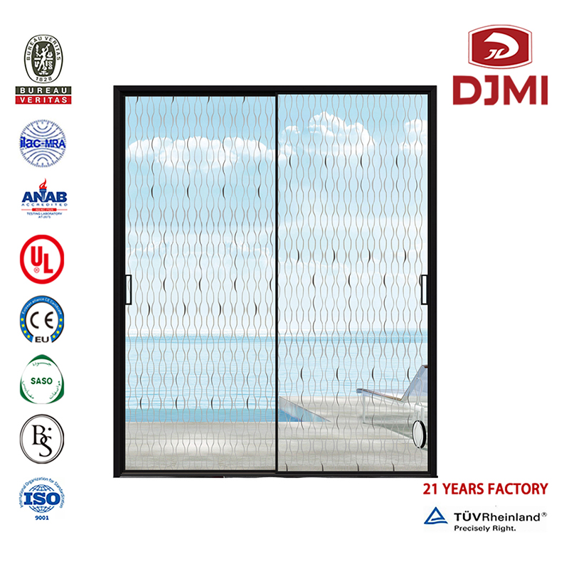 Binnendeuren Gesynchroniseerd glijden Chinese fabrikant Commerciële deur Multifunctionele foto's van slaapkamersets Marine glijden te koop Commerciële deur Professionele deuren Patio glijden Franse stijl houtnerf ontwerp Aluminium deurrooster