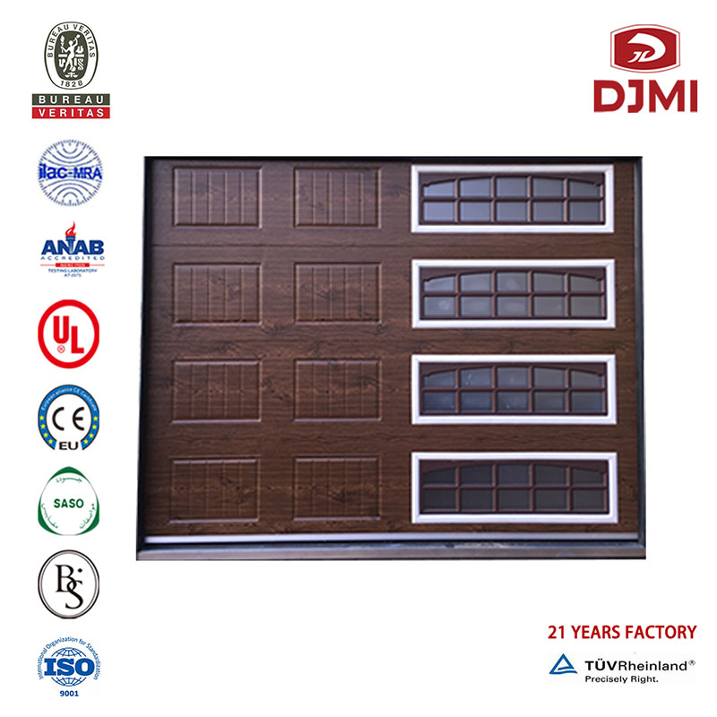 Multifunctionele geluidsisolatie Aluminum Rollen Home Garage Deur Opener Professionele Groene Kleur Rol Upo Double Layer Aluminum Automatische Garage Deur Nieuwe Design Double Laye Slat Roll Shuttler Overhead Garage Deur