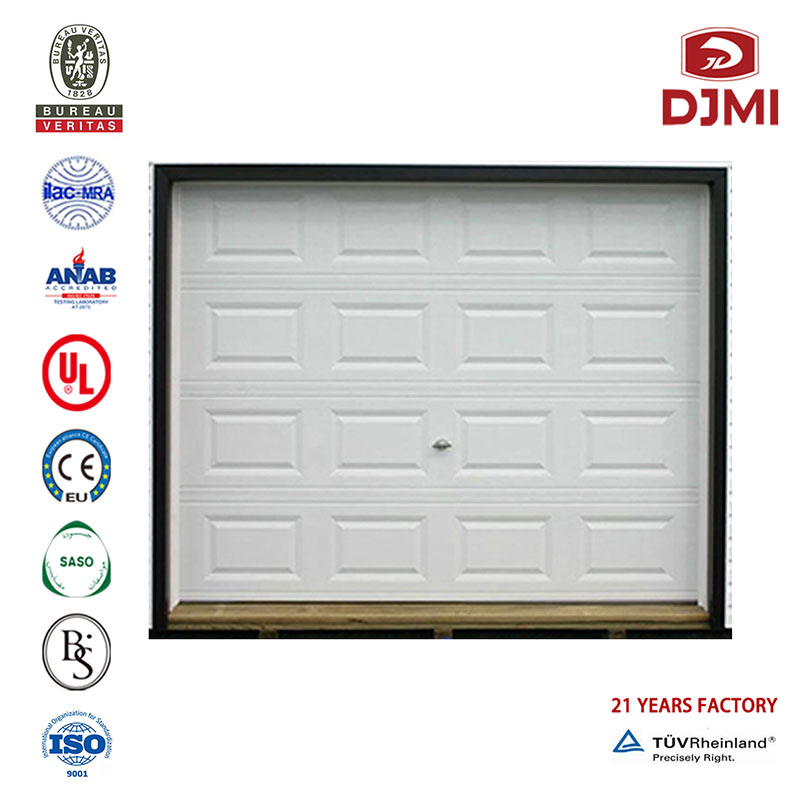 New Design Electric Aluminum Roll Up Modern Grage Garage Deur Motor New Sound Insulation Manufactuer Security Garage Deur Opener Remote Hot Selling Roll Manufacturer Standard Two Car Glass Garage Deur