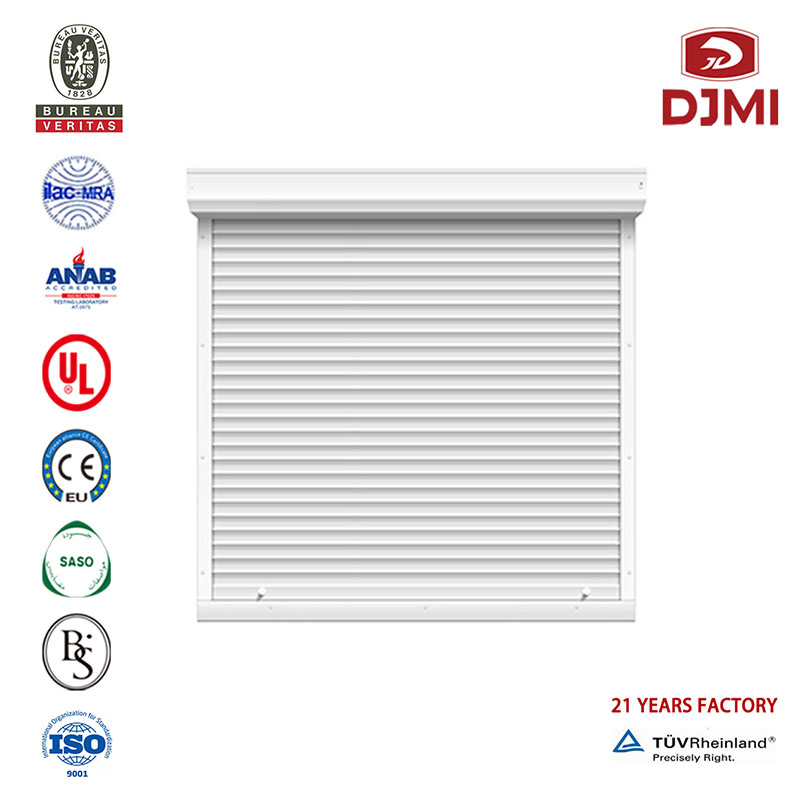 Professional Factory Price Aluminum Roll Up Cheap Automatical Sectional Garage Deur Nieuw Design Electric Aluminium Roll Up Modern Grage Garage Deur Motor New Sound Insulation Manufactuer Security Garage Deur Opener Remote