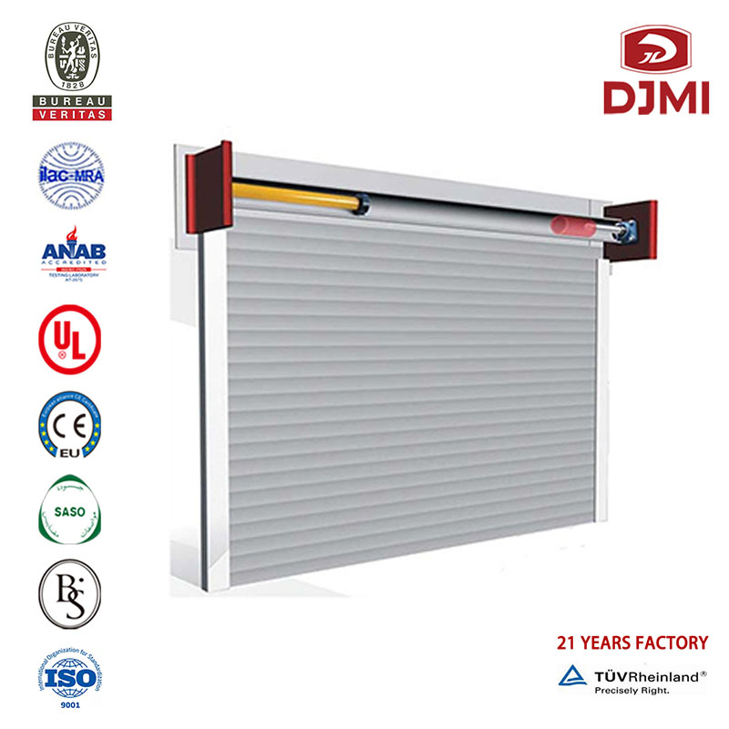 Customize Factory Price Aluminum Goedkope Commercial Garage Deur Multifunctionele Rol Up Automatic Lifting Aluminum Garage Deur Professional Price Aluminum Roll Up Cheap Automatic Section Garage Deur