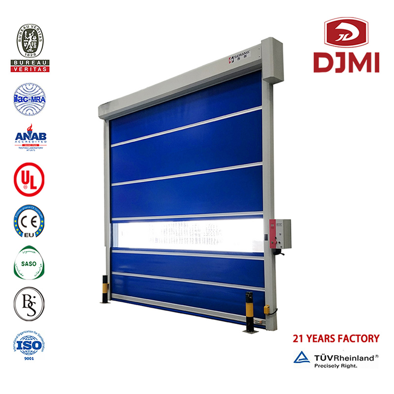 Nieuwe ontwerp-poedercoating Automatische deur Roller Garage Deuren Brand elektrische Roller Shuttler Gebruikte Commercial Exterior Glass Nieuwe Garage Deur Warme verkoop van Hout Graan Rollende Deur Kleur of Vervaardiging Custom Garage Doors