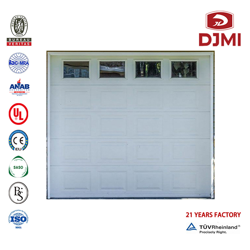 Aangepaste aluminium gebruikte Roll Up Garage Deuren voor verkoop Roller Doorsgarage Deur Business Multifunctionele White Color Roller Aluminum Prijzen Twee Garage Professional Aluminum Rolling Manufacturer Best Electric Up and Over Garage Doors