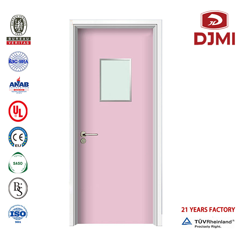Aangepast modern Entrance Wood Aluminium Glass Deur Design Hospital Double Doors Nieuwe Instellingen Houtdeuren Ontwerpen Vaste China Manufactory Deur Hospital Chinese Factory Clinic Interior Hospital