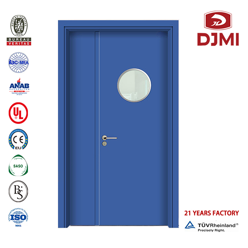 Goedkope binnenpatiëntWard Doors Hpl Toilet Partition Waterproof Toilet Quality Deur Aangepaste Food Factory Sandwich Panel Italian Design Deur New Settings Hospital Vervaardiging Hout Panel Design Standard Deur
