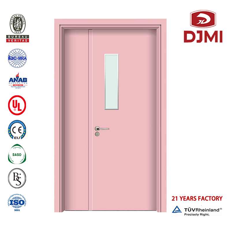 Chinese Factory Custom Front Cost Waskamer New Hospital Toilet Quality Custom Outerior Doors Folding Toilet Guangzhou Hospital Deur Goedkoop Hout met Side Windows Toilet Standard Hospital Deur