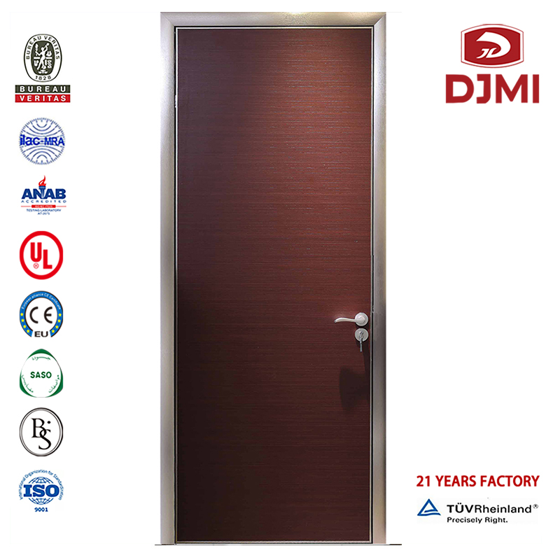 Nieuwe instellingen Huis met melamine houten deur met massieve kern Mdf deuren Chinese fabriek houten ontwerpen India interne deur Melamine huid afgewerkt Hoogwaardig Mdf massief hout Enkele melamine Flush slaapkamer toegangsdeur