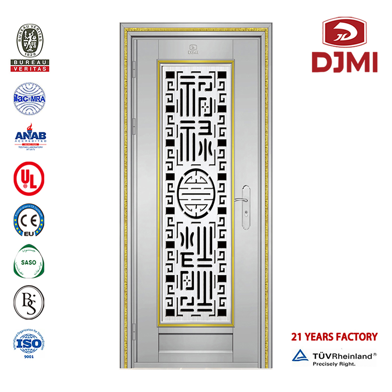 Handle Lock Stainless Steel Chinese Factory Security (Bd) Grill Stainless Steel Main Designs Double Deur High S China House Design Commercial Double Exterior Doors Designs Top Quality Stainkless Steel Entry Deur
