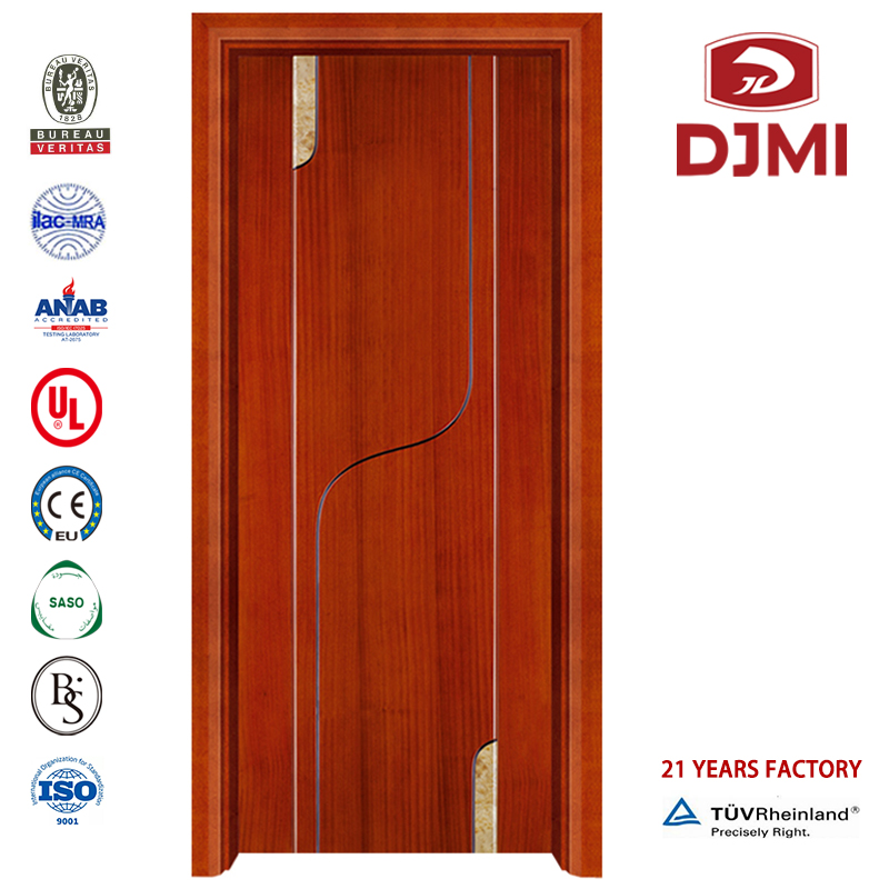 Nieuwe Instellingen 3X3 frames China Manufacturer Fire Solid Wood Deur Chinese Fabriek Ul 10C Houtbrand Prood Fireproof Deur High Quality Finger Joint Wood Frame Resiting Vision Panel Fire Deur